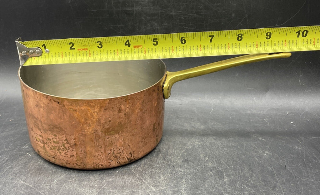 Vintage Paul Revere Ware 1801 Copper Bottom Saucepan - Made in USA