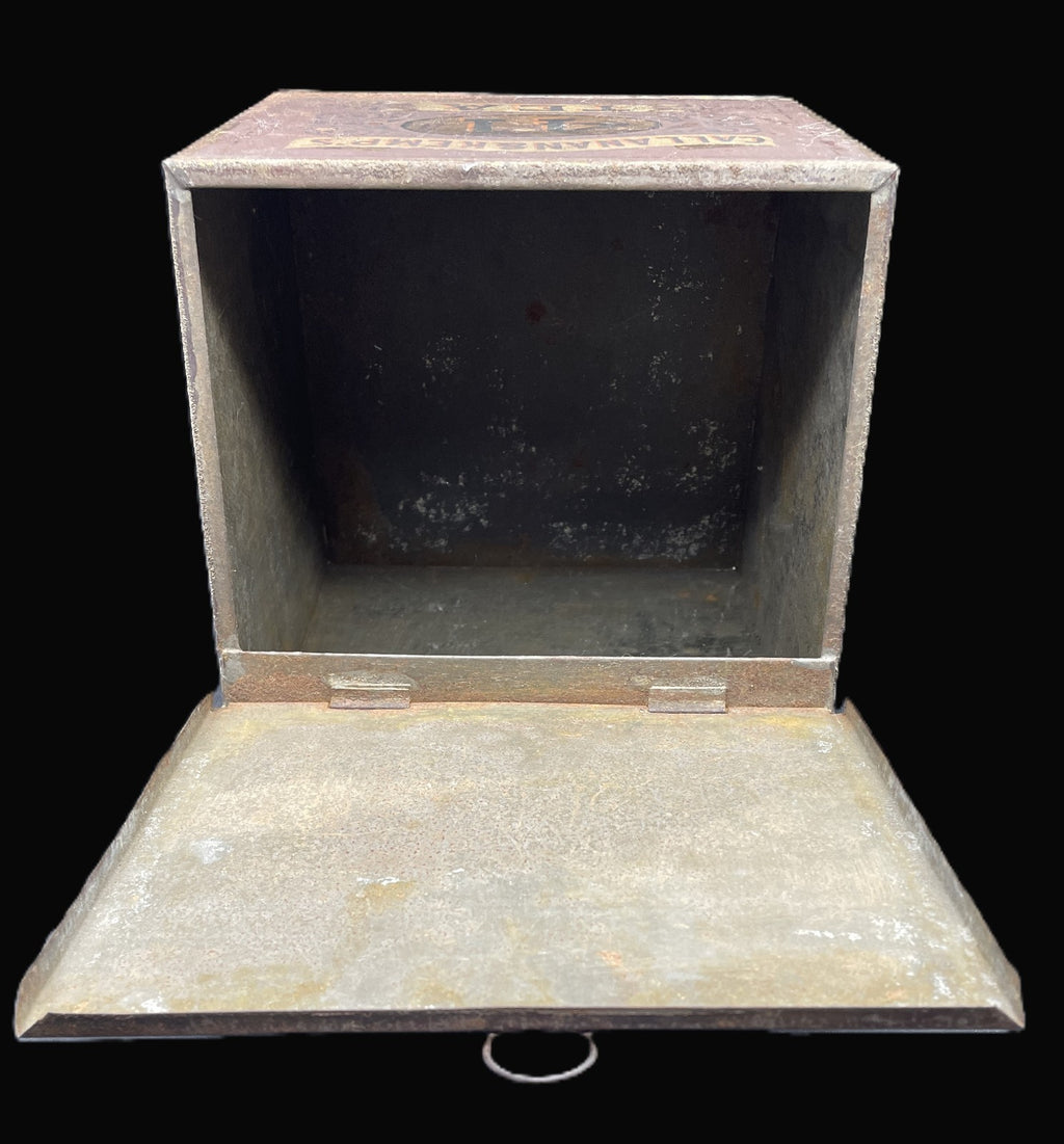 Antique Callanan & Kemp Tea Bin General Store Advertising