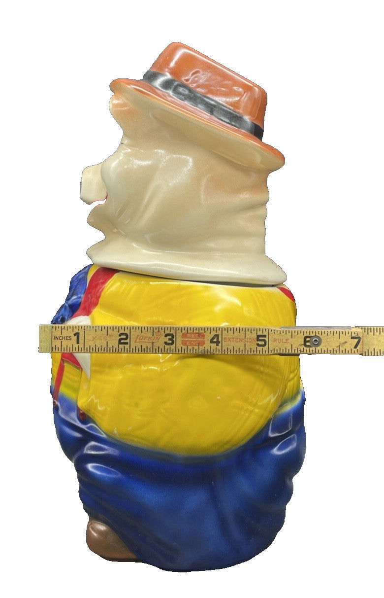 Vintage Original Rare WINKING PIG by McCoy Cookie Jar 12.5" Tall