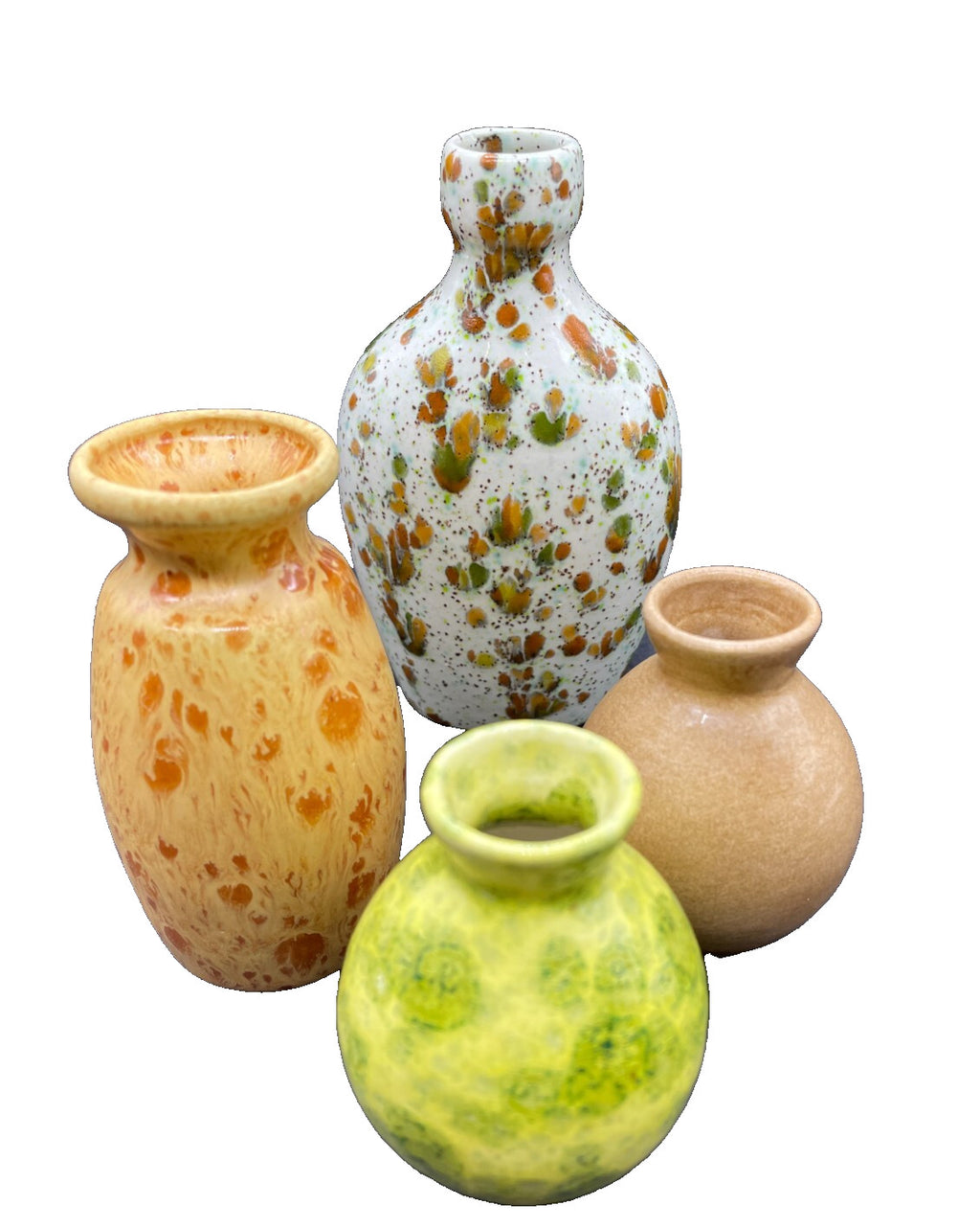 YATES Mid-Century Miniature Art Pottery 4 pcs