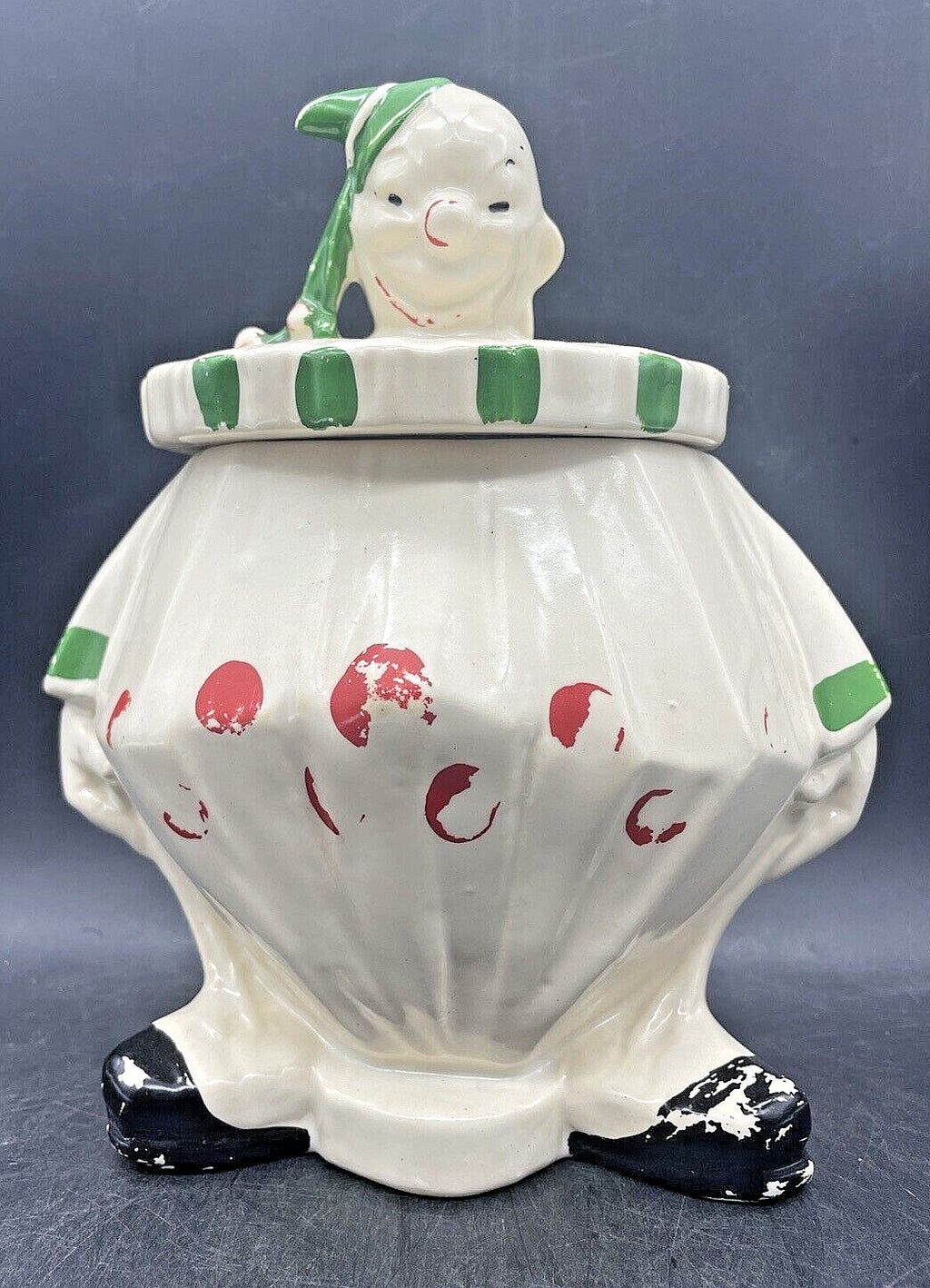 Vintage McCoy 1940's Clown Cookie Jar