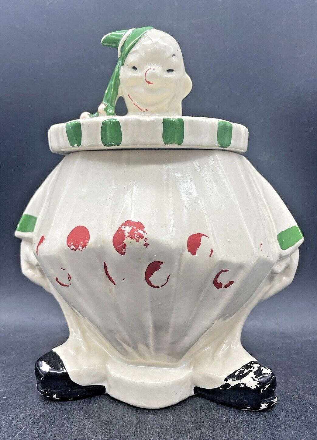 Vintage McCoy 1940's Clown Cookie Jar