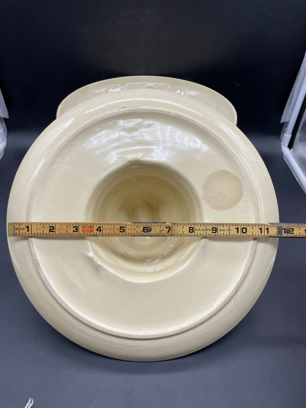 Vintage 1960 McCoy El Rancho Sombrero Serve All Chip & Dip Bowl - USA